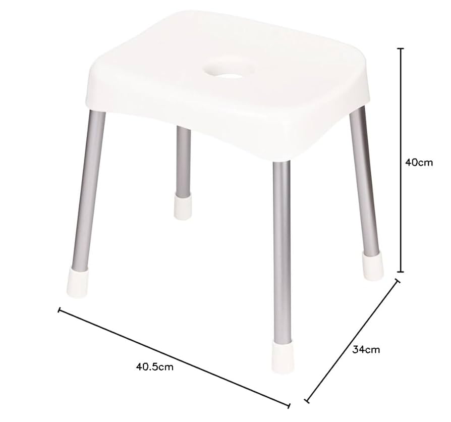 Amazon｜パール金属 風呂 椅子 ワイド 高さ 40cm ホワイト バス